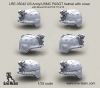 1/35 US Army PASGT helmet with cover with Mount NVG PVS 7/14/15