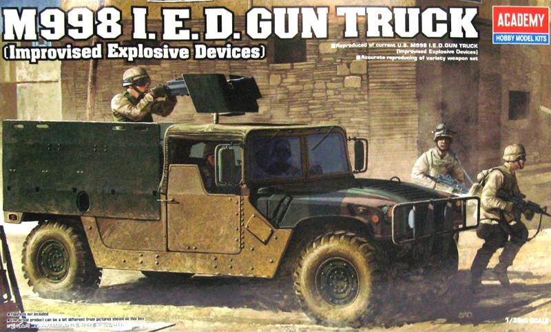 M-998 IED 1/35 mais figuras modernas 1/35 M998-improvised-explosive-devices-gun-truck