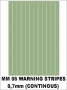 Warning stripes (continous) 0,7 mm
