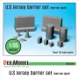 1/35 US Jersey Barrier set (Small type)