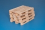 1/35 4x natural wood pallets